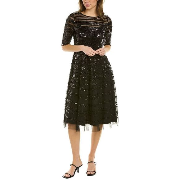 johnny was beaded mesh dress | Dresses | Johnny Was Womens Aline Black 8x10 Glossy Photo Print Crafted from a delicate Color:M-Dusty Rose one shoulder party dress